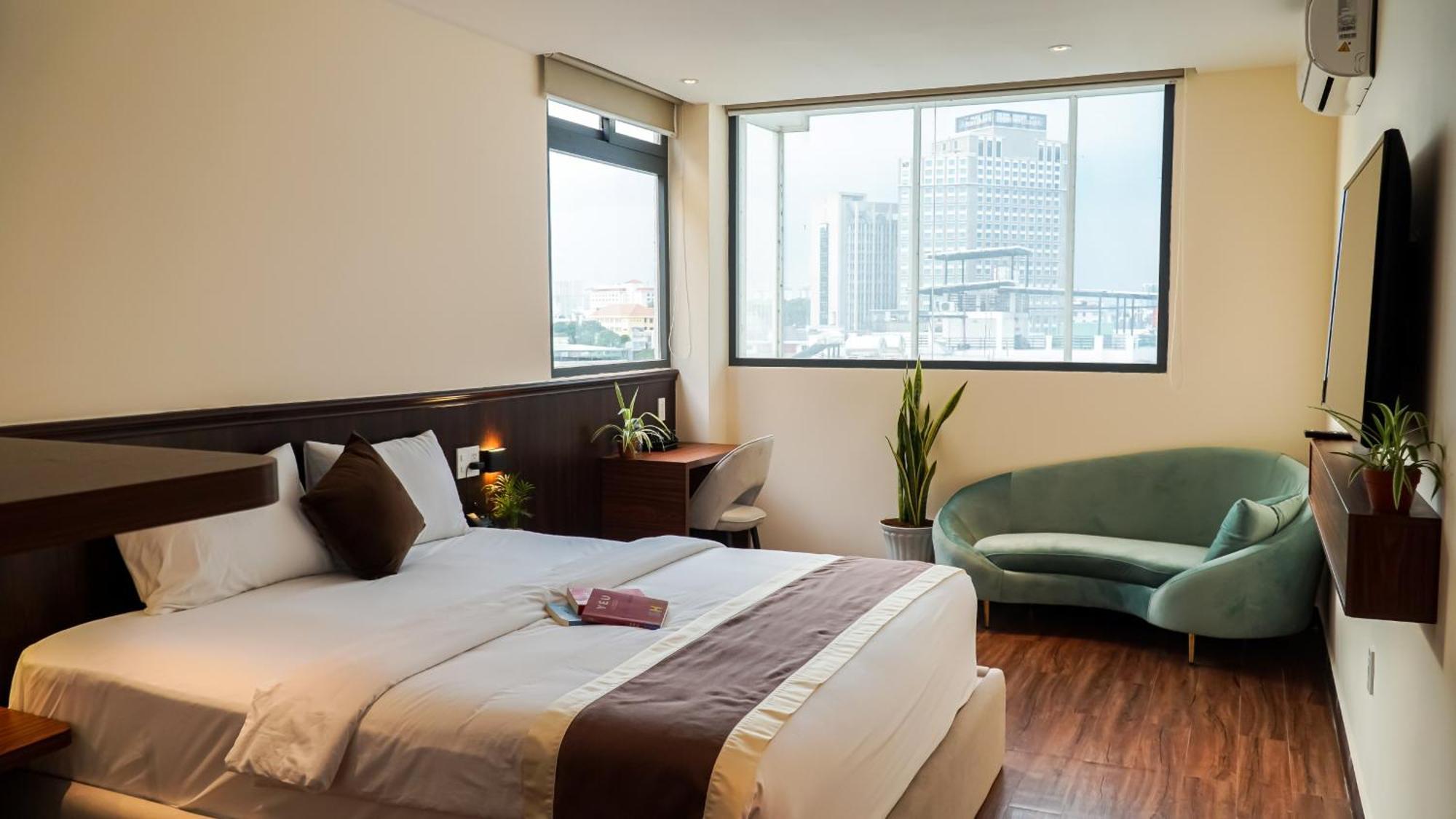 Bros Hotel โฮจิมินห์ซิตี้ ภายนอก รูปภาพ